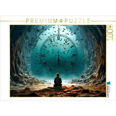 CALVENDO Puzzle Die Zeit | 1000 Teile Lege-Größe 64x48cm Foto-Puzzle für glückliche Stunden