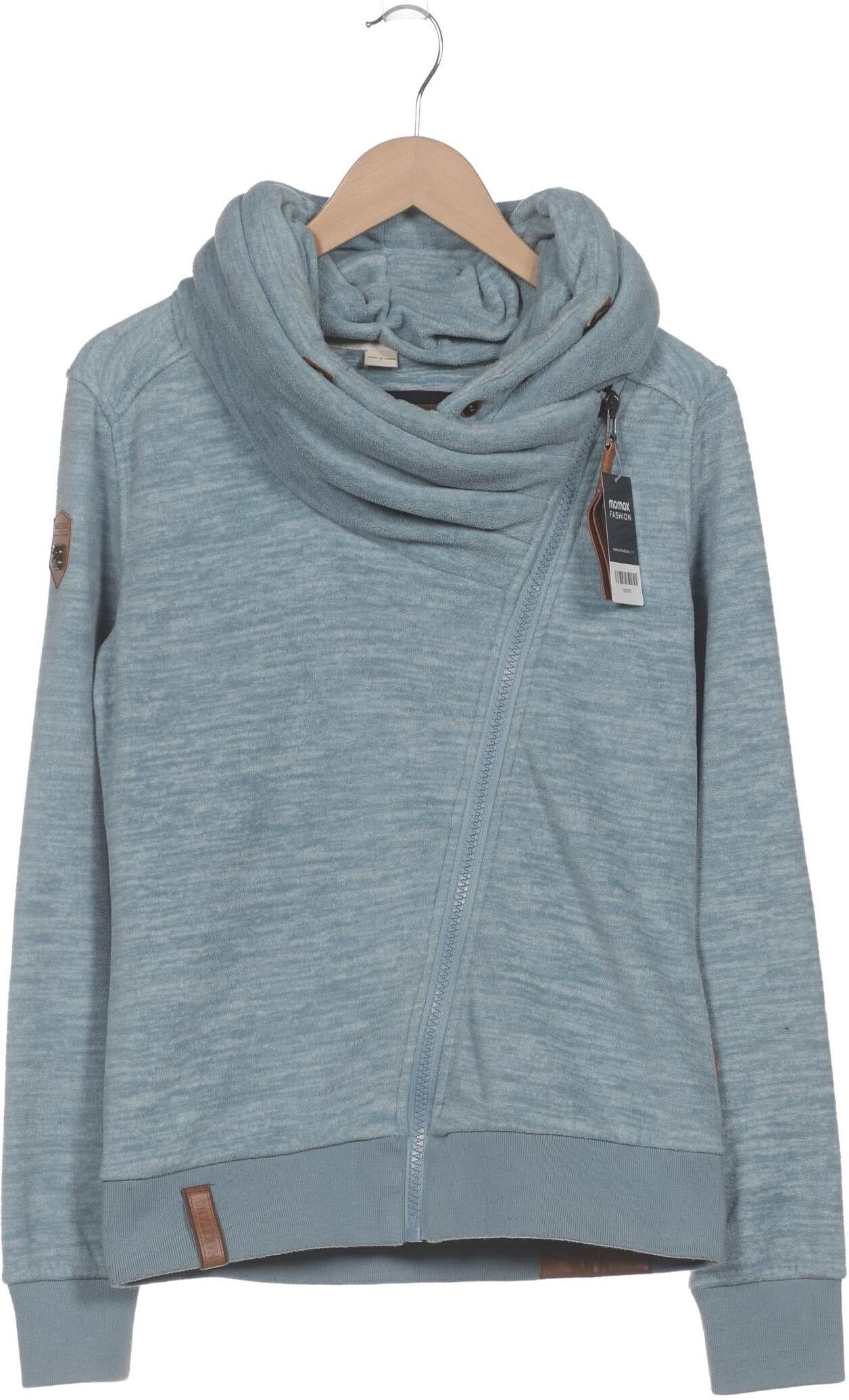 Naketano Damen Sweater, Blau, Gr. M, Synthetik - Second Hand