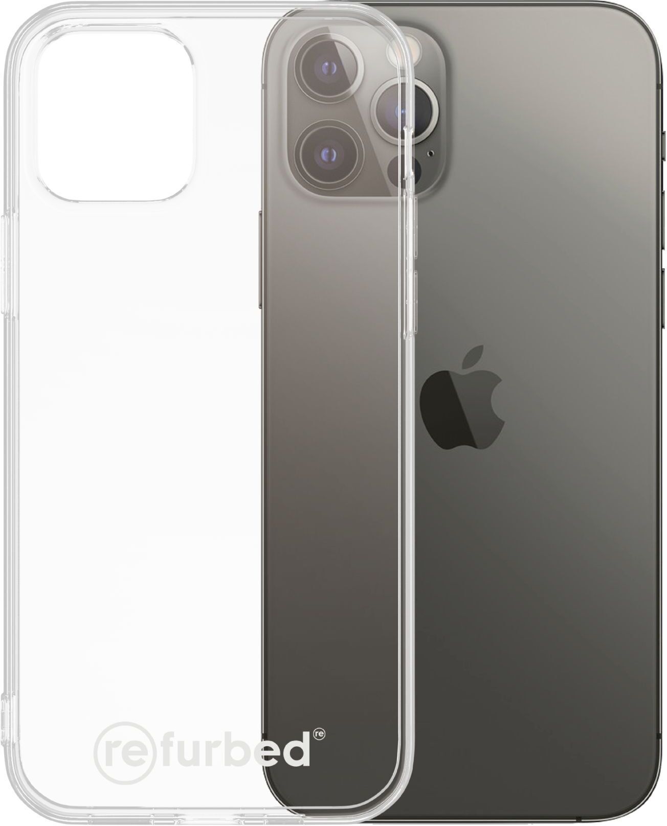 PanzerGlass Zrównoważony pokrowiec na telefon Refurbed   iPhone 12/12 Pro   przezroczysty - Refurbished