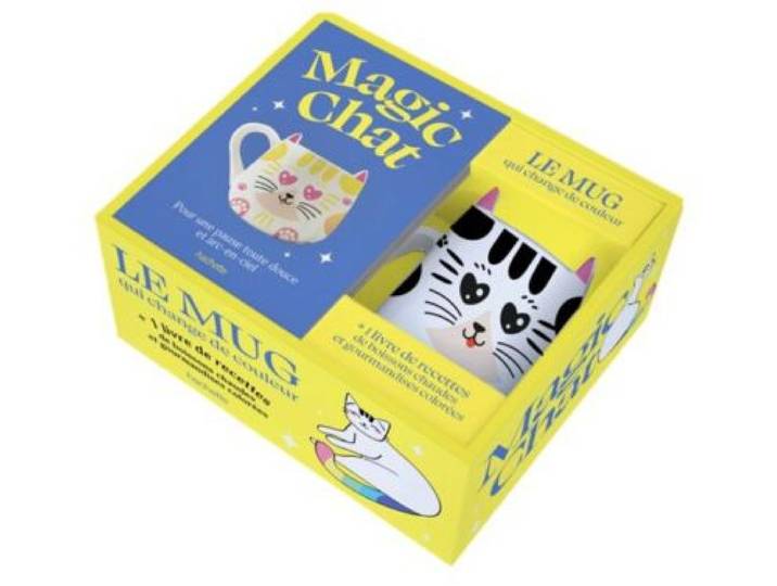 Hachette - Coffret Cuisine Mug Magique Chat Ned
