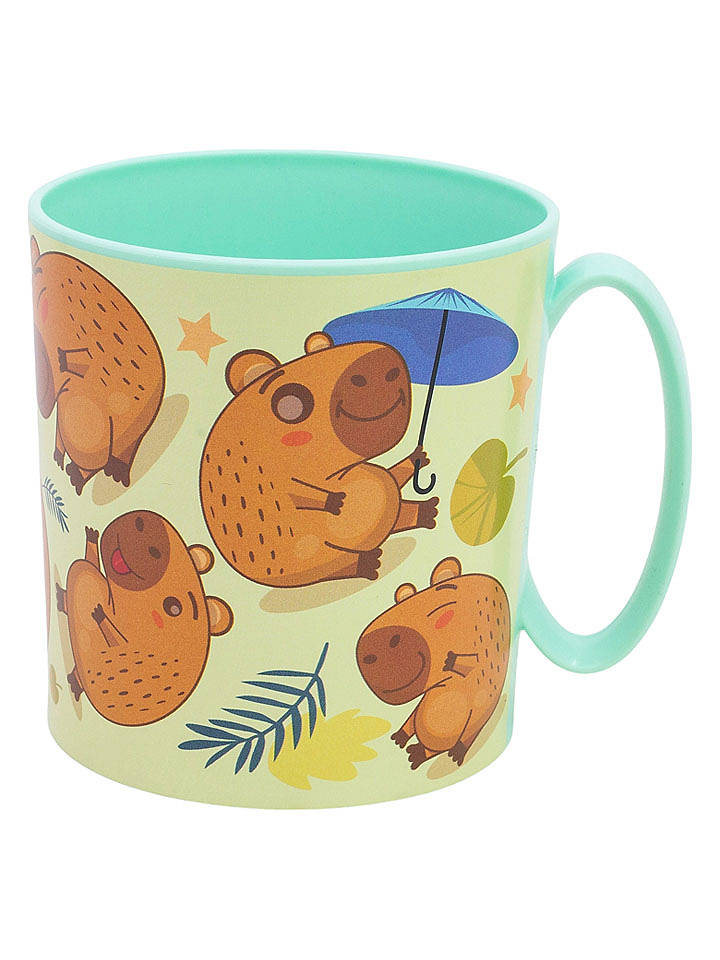 Stor Tasse "Capibara" in Bunt - 390 ml - onesize