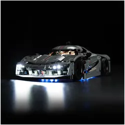 BrickBling LED Licht Set für LEGO Koenigsegg: Jesko Absolut Supersportwagen (42173) inkl. Fernbedienung