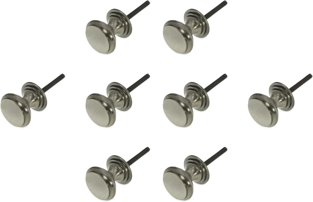 Kastknoppen 30mm Zwart Gietijzer Antiek Klassiek Design voor Meubels