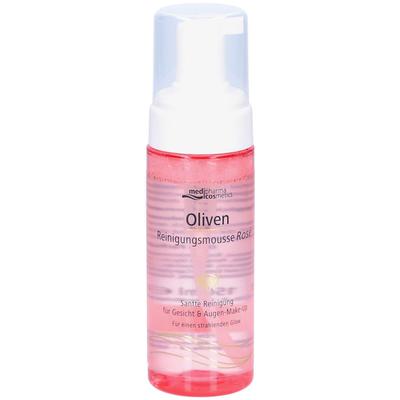 Oliven Reinigungsmousse Rose 150 ml Schaum