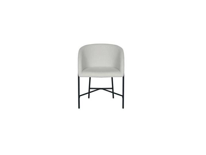 Fauteuil bouclettes CELESTE blanc