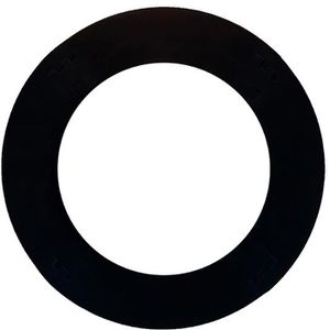Karella Dart-Surround EVA, 8076.06, 4-teiliger Wandschutz, schwarz, Ø 71cm