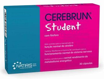 Cerebrum Suplemento Saúde Cerebral Student 30 cápsulas
