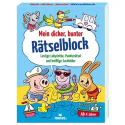 Moses Mein dicker, bunter Rätselblock