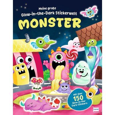 Meine große Glow-in-the-Dark-Stickerwelt - Monster, Taschenbuch von , Ullmann Medien, 978-3-7415-2885-9