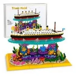 Lean Toys Titanic-Schiffsbausteine, 3892 Teile