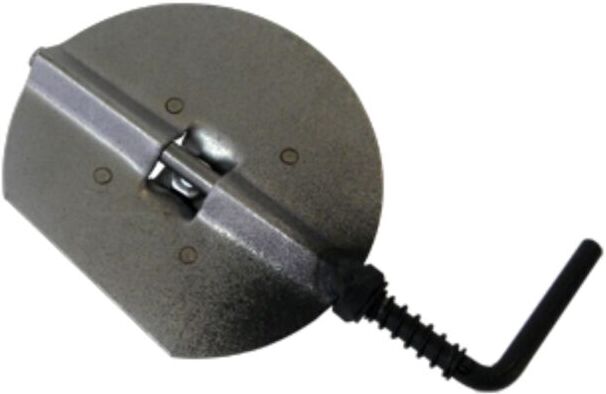 Bertrams Drosselklappe 05DK160 Ø 160 x 2 mm, lose, schwarz