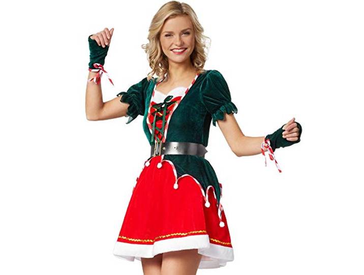 Dressforfun Sexy kerstelf - S
