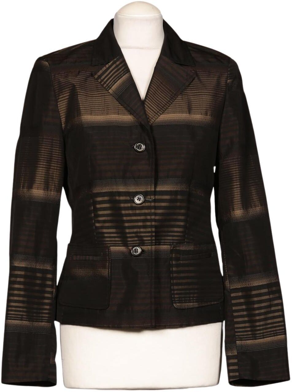 Andrea Eberle Salzburg Damen Blazer, Braun, Gr. EU 38, Synthetik / Elasthan - Second Hand