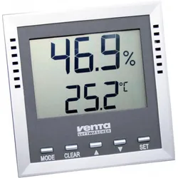 Venta Hygrometer, Thermometer + Hygrometer, Grau, Silber