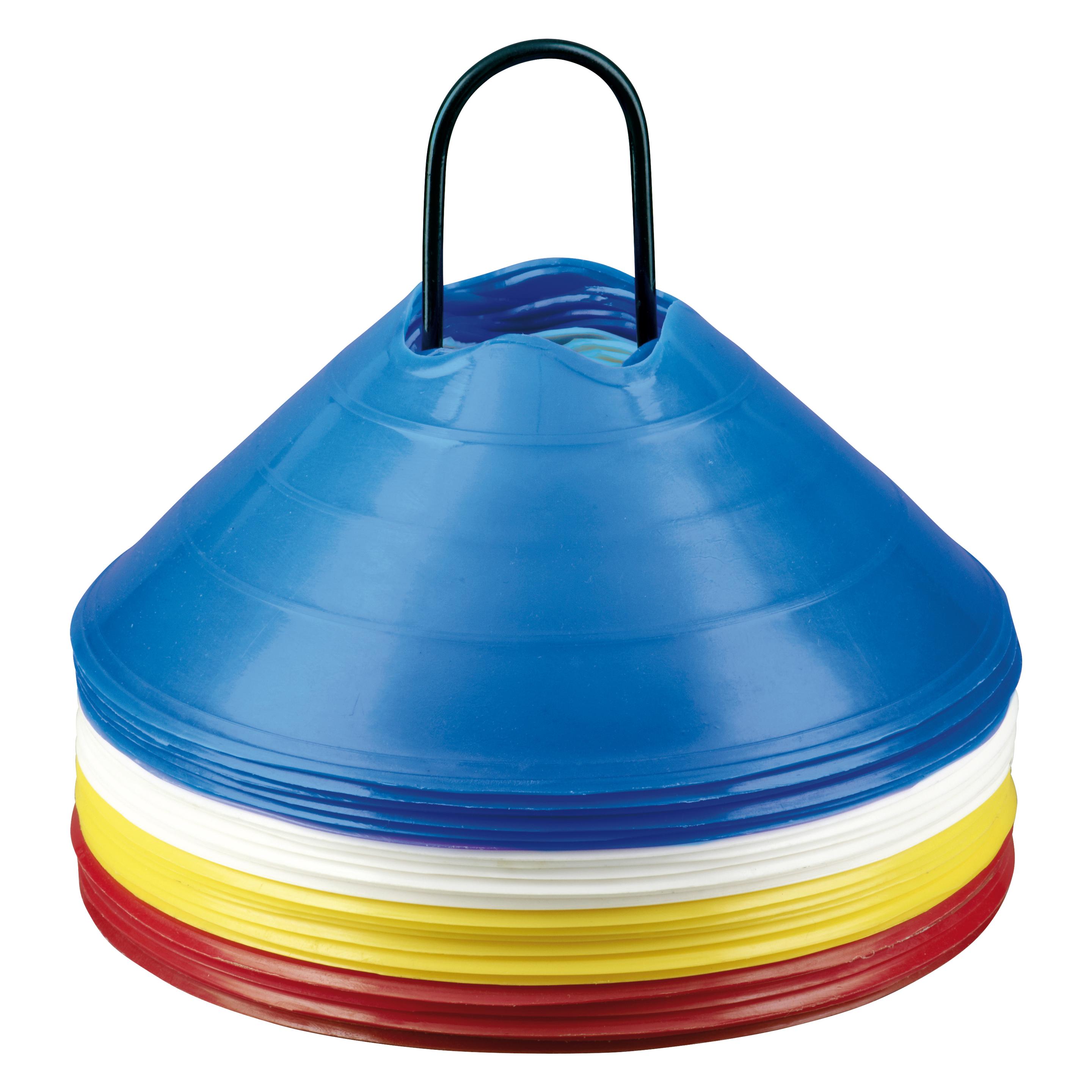 Derbystar Markierungshütchenset,rot/blau rot/blau/gelb/weiss (5057)