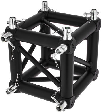 Stageworx ST34B-Box Truss Corner Box Schwarz