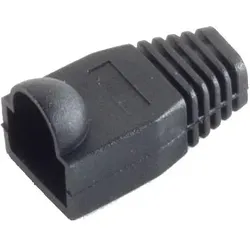 Modularstecker Knickschutztülle für RJ45 Modular Stecker schwarz