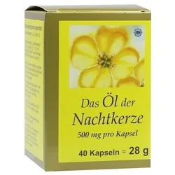 Nachtkerze Öl Kaps 500 mg