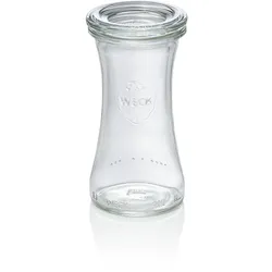WAS Germany - Delikatessenglas Weck®, 6-teilig, 100 ml, Glas