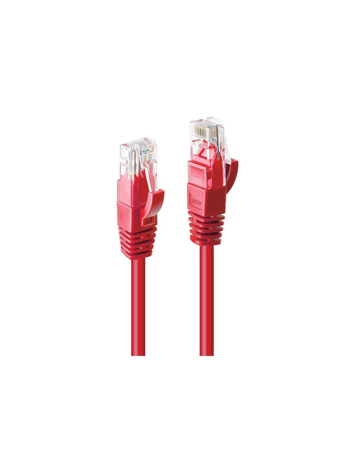 Lindy patch cable - 15 m - red - Rot - 15m