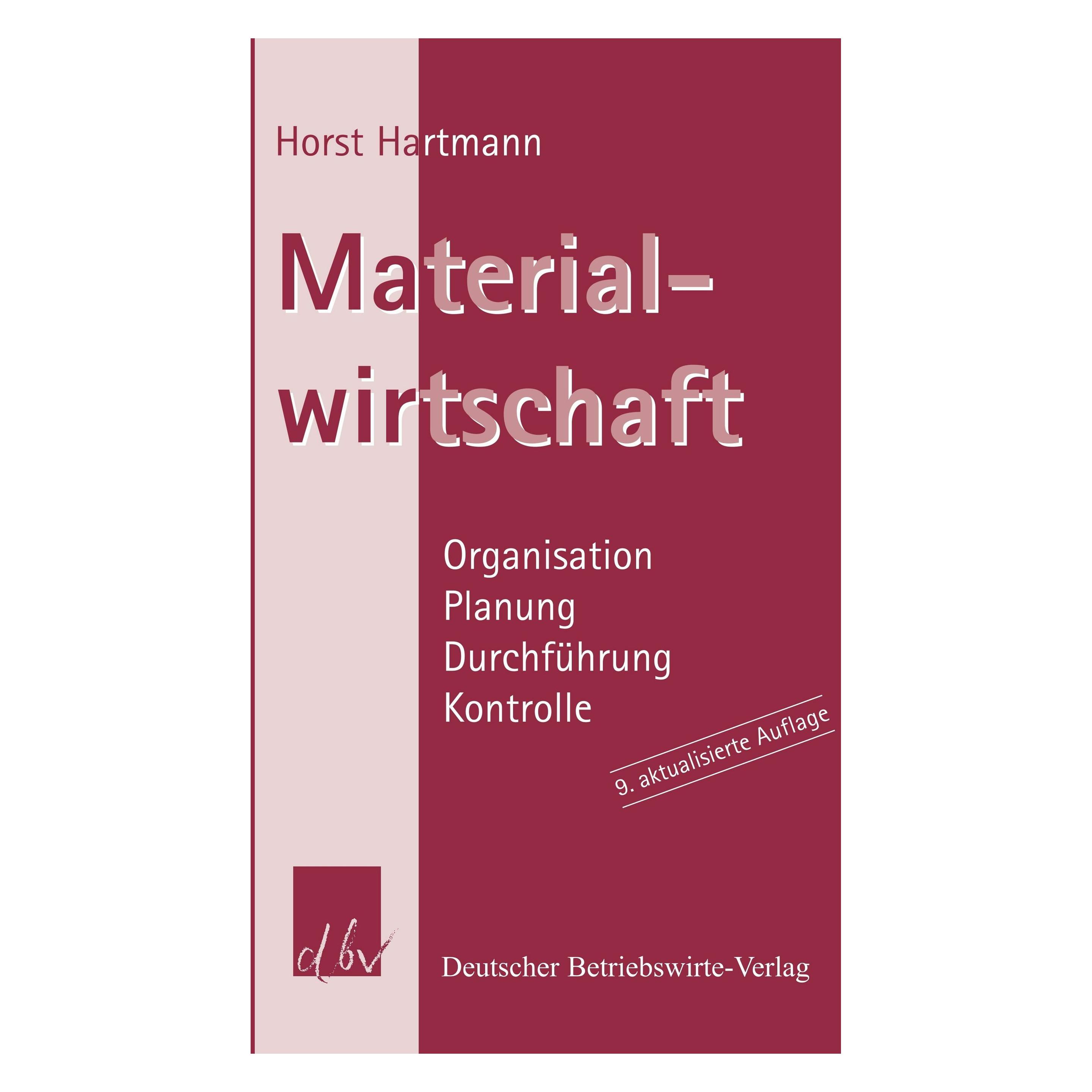 Deutscher Betriebswirte Materialwirtschaft (Deutsch, Horst Hartmann, 2005) (7104921)