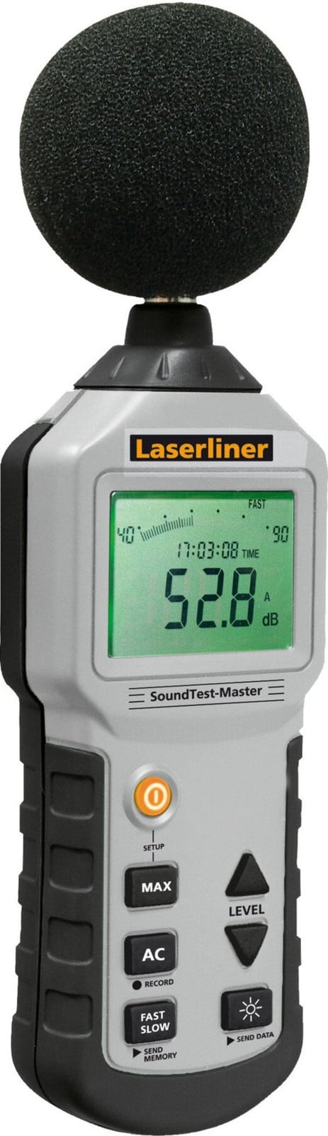 Laserliner SoundTest-Master, zwart en grijs