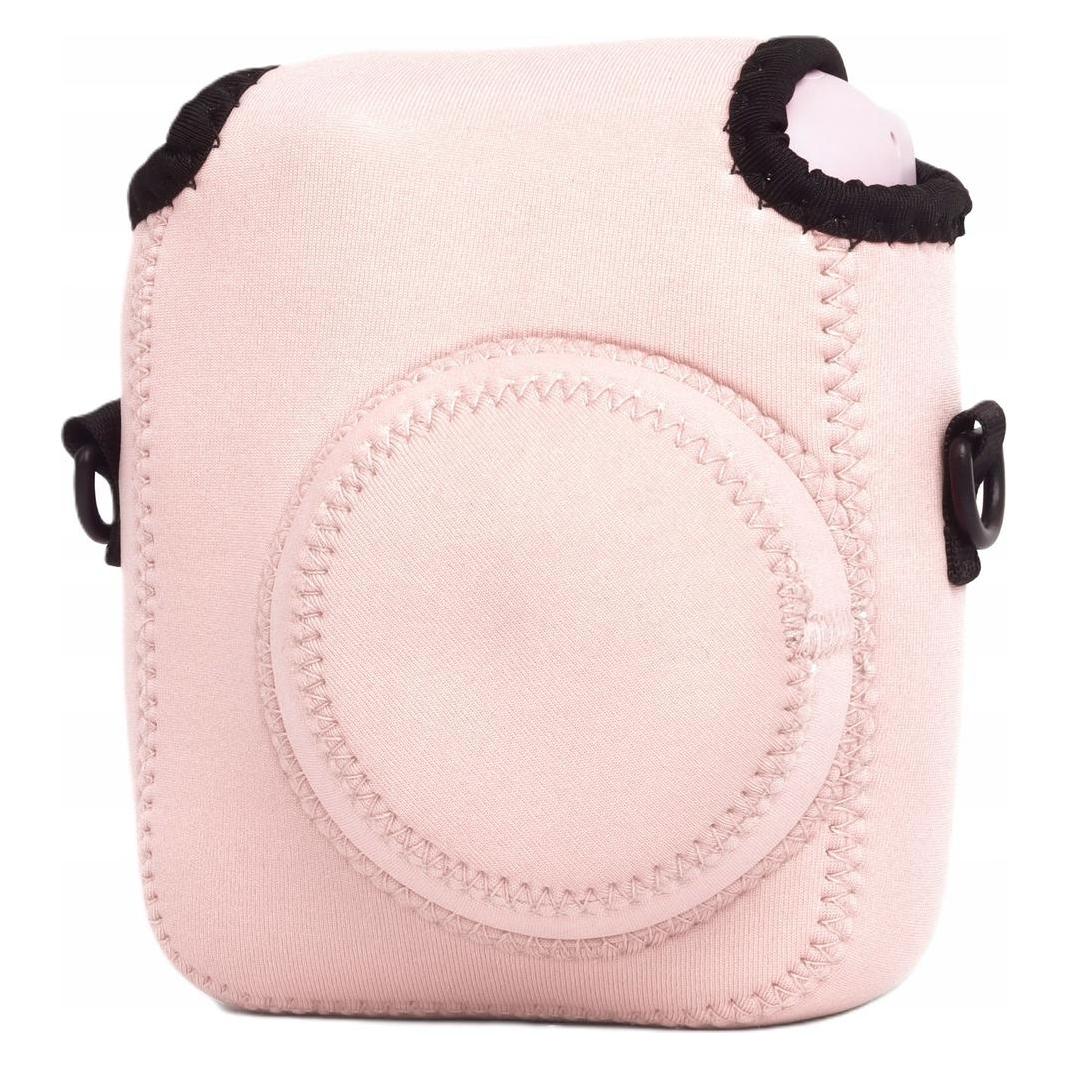 Loveinstant Miękki Futerał Etui Pokrowiec Case Osłona Neoprene Do Fujifilm Fuji Instax Mini 12 - Różowy (LOVEINSTANT)