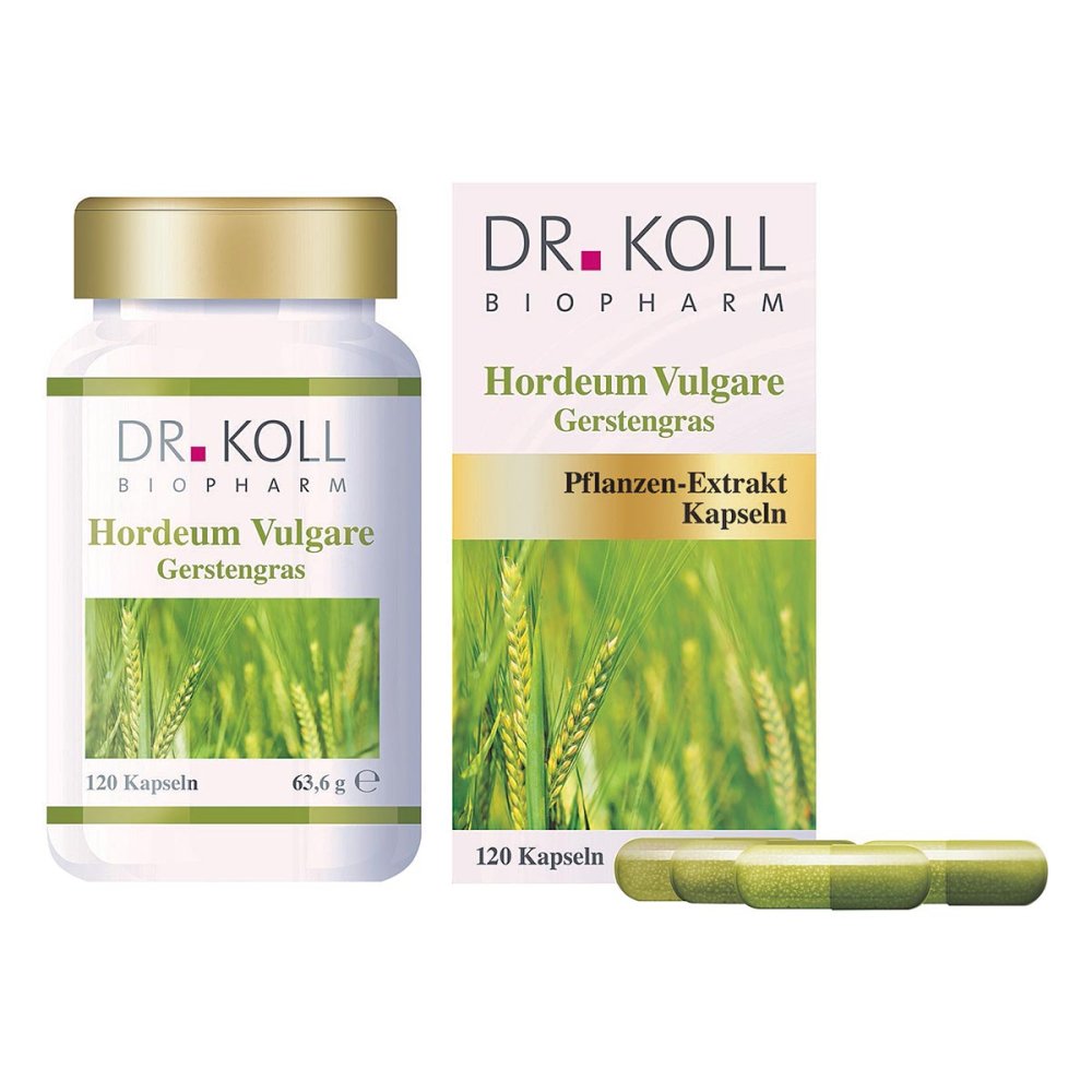 Dr. Koll Biopharm GmbH Gerstengras Hordeum vulgare Kapseln 12521520