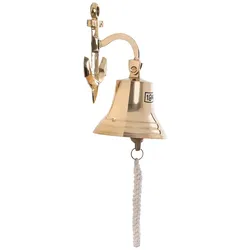 Moritz Schiffsglocke Messing 1841 mit Anker