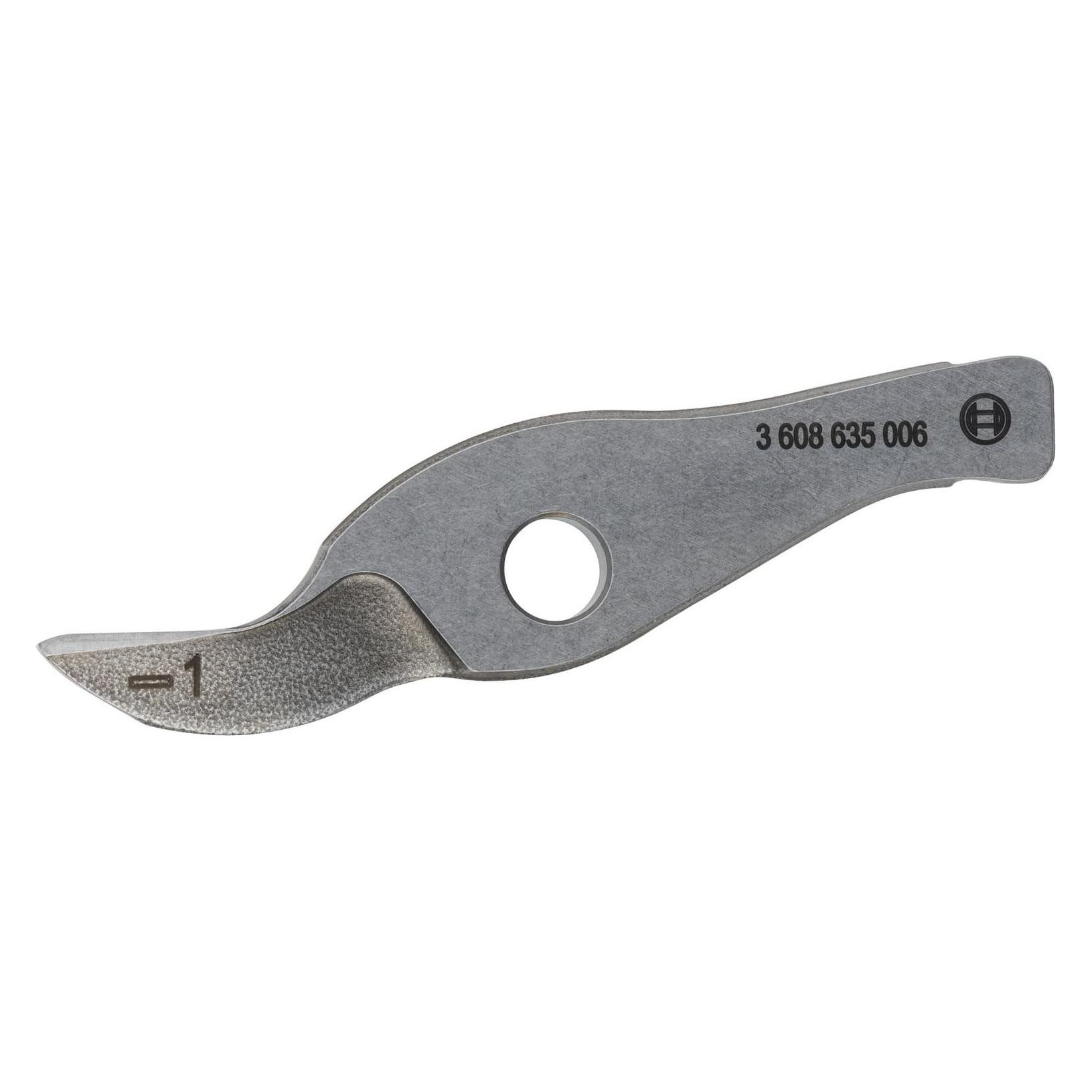 Bosch Professional Zubehör Messer gerade bis 1,0 mm, für Bosch-Schlitzschere GSZ 160 Professional (2608635407)