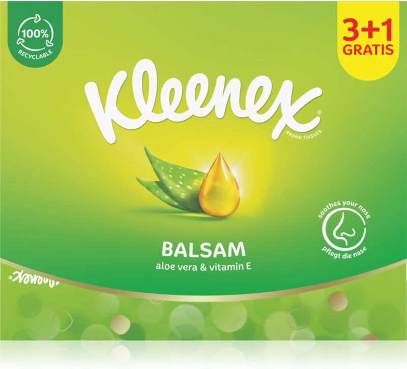Kleenex Balsam Box paper tissues 4x64 pc