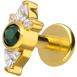 Titan Labret mit Innengewinde DESIGN