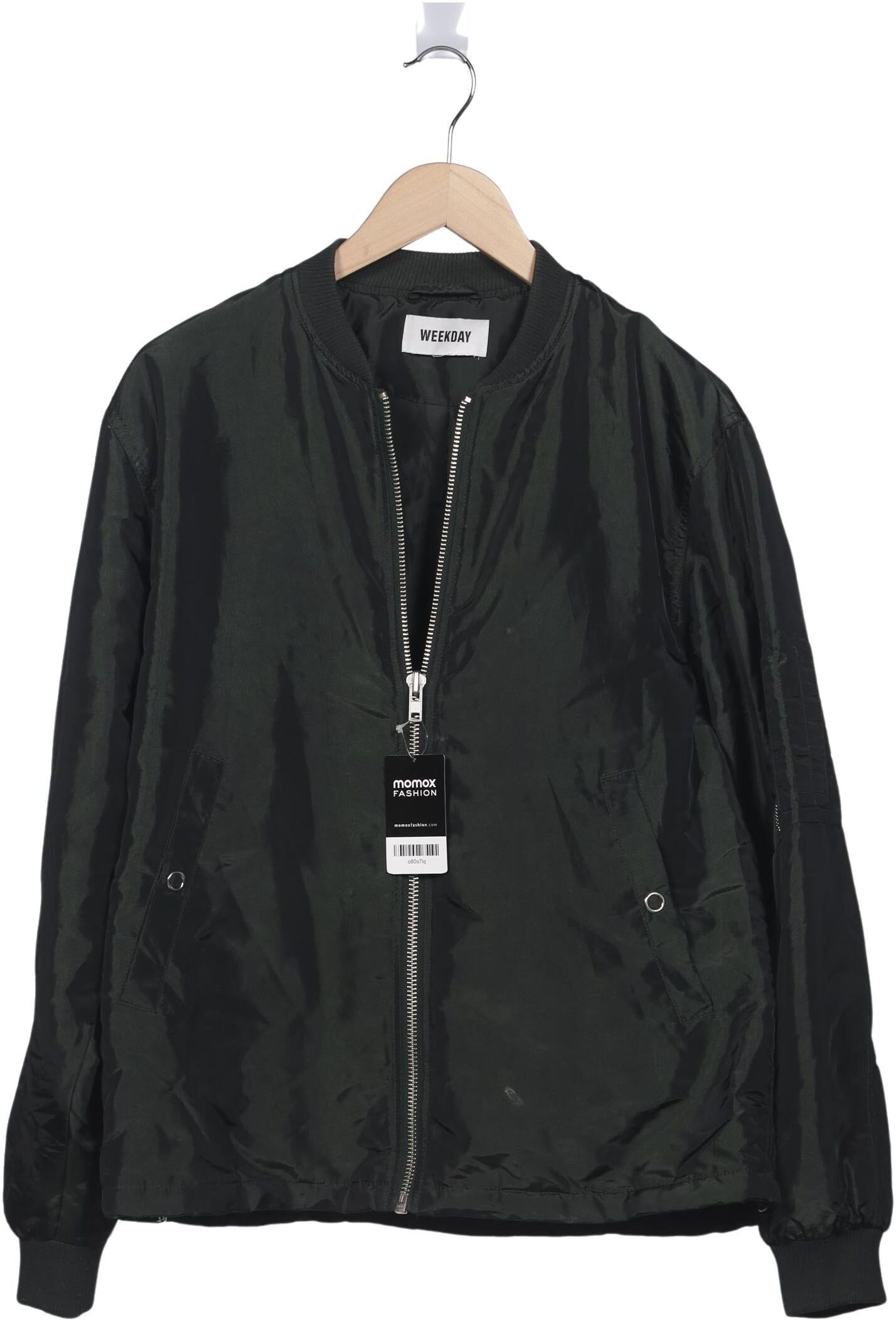 Weekday Herren Jacke, Grün, Gr. M, Synthetik - Second Hand