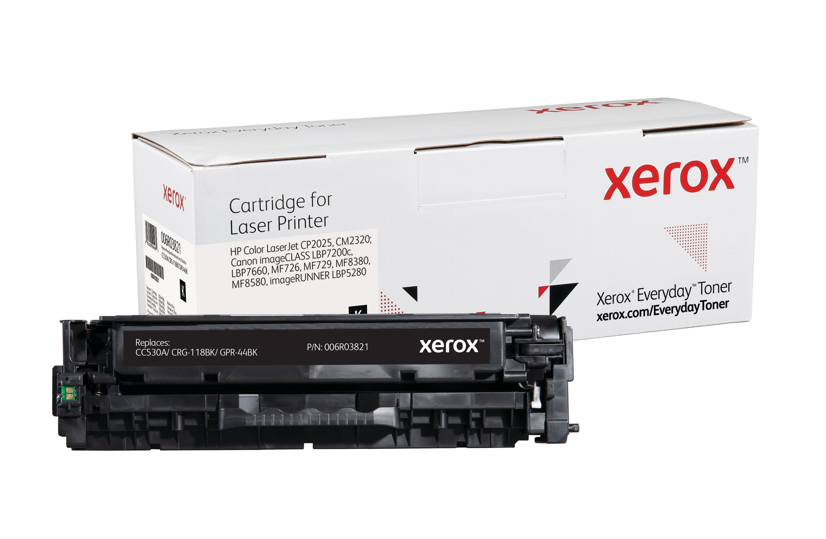 Xerox Everyday Alternativtoner für CC530A/ CRG-118BK/ GPR-44BK Schwarz 006R03821