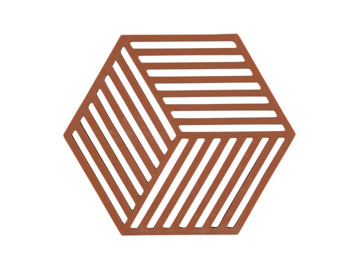Zone Denmark Dessous de plat Hexagon Terracotta
