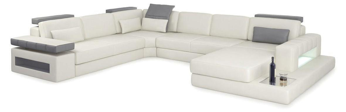 Designer U-vorm loungebank voor in de woonkamer