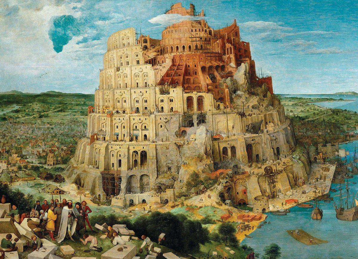 De bouw van de toren van Babel