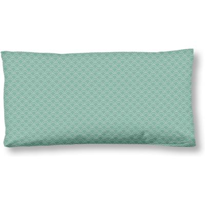 Kissenbezüge HIP "Vespera", minzgrün, B:80cm L:40cm, Mako-Satin, Satin, Kissenbezüge, Baumwolle, Mako-Satin, 40x80, 1 Stück, Reißverschluss, grün