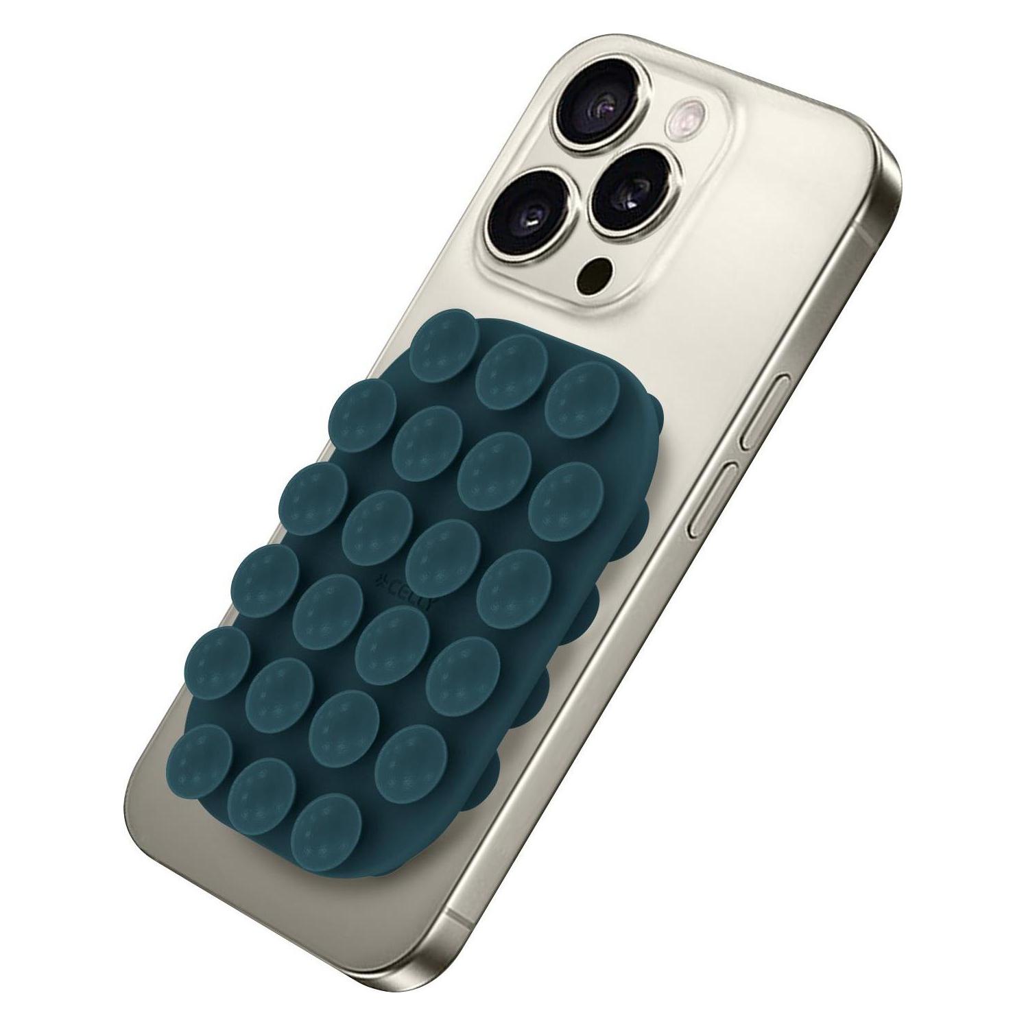 Celly - FIXSQUARE Ventosa per smartphone (FIXSQUAREBL)
