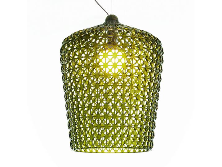 Kabuki Suspension Vert - Kartell - Salon / séjour - Design - Plastique - À ampoule unique