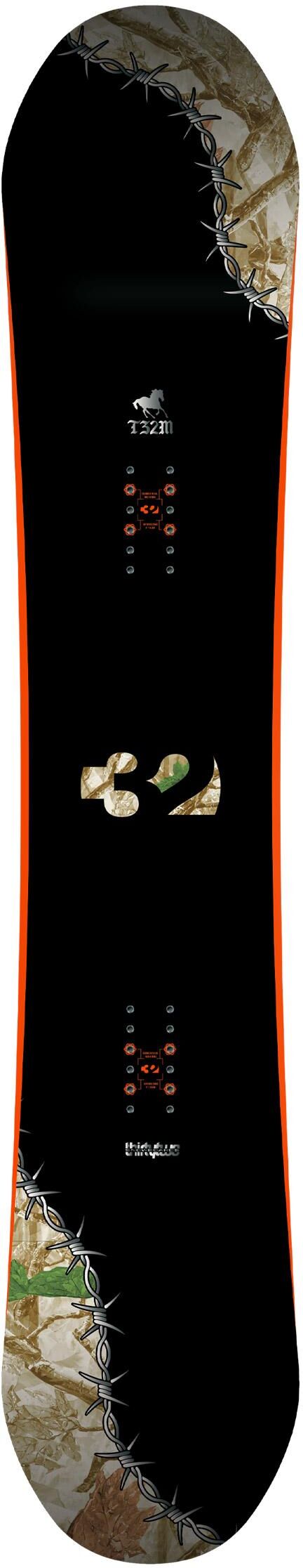 Thirtytwo  - Pack Planche Snowboard T32M - 156 + King - Planche Snowboard