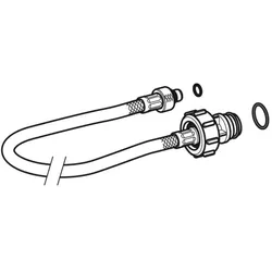 Geberit Panzerschlauch 241854001 entzinkungsbest.