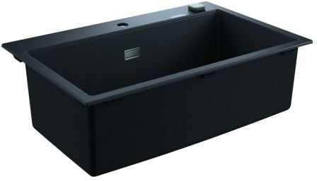 Grohe K700 Komposit-Einbauspüle 31652AP0 780x510mm, 1 Becken, granit schwarz