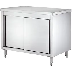 vaiotec Arbeitsschrank / 2 Schiebetüren, 1500 x 600 mm