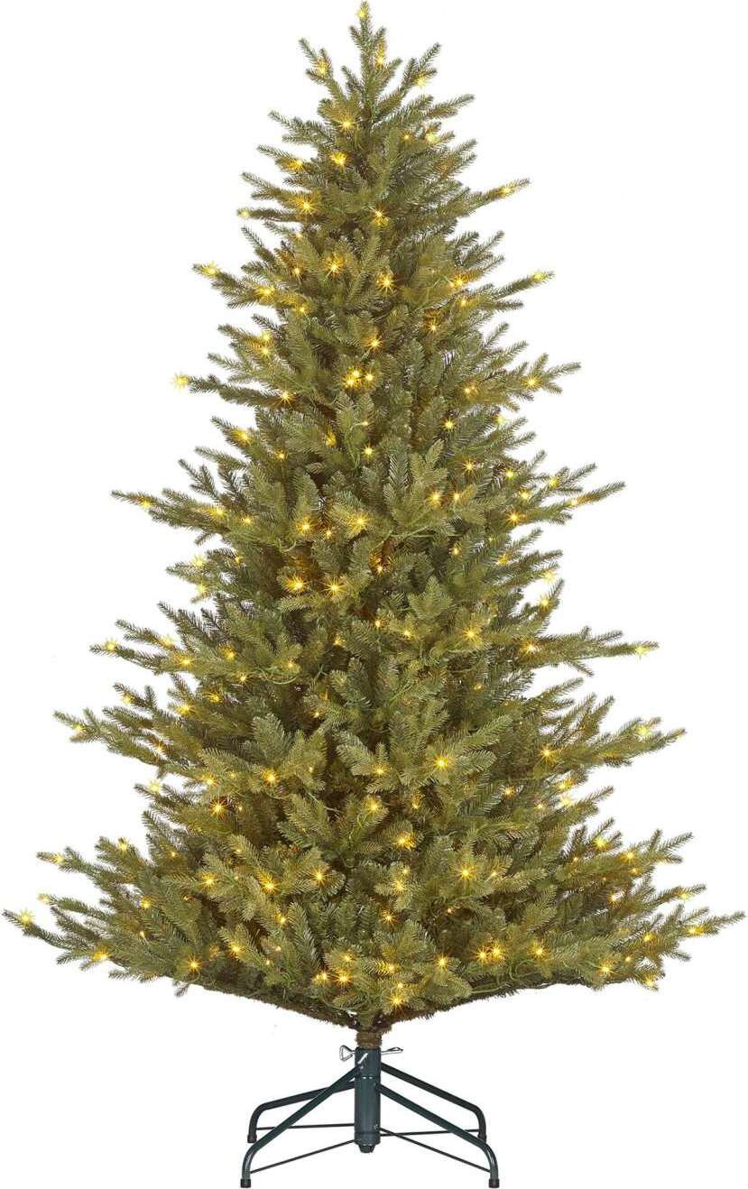 Edelman Kunstkerstboom Meran groen H155 x dia. 102 cm met 168 LED warm wit