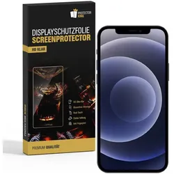 4x Displayschutzfolie für iPhone 12 Schutzfolie Displayfolie Folie HD ULTRA KLAR