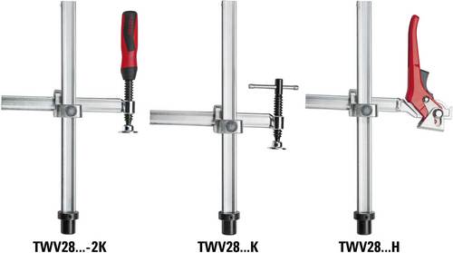 Spannelement für Schweißtische mit variabler Ausladung TWV16H Bessey TWV16-20-15H Spann-Weite (max.):200 mm Ausladungs-Maße:150 mm