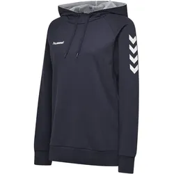 hummel GO Baumwoll Hoodie Damen marine XS