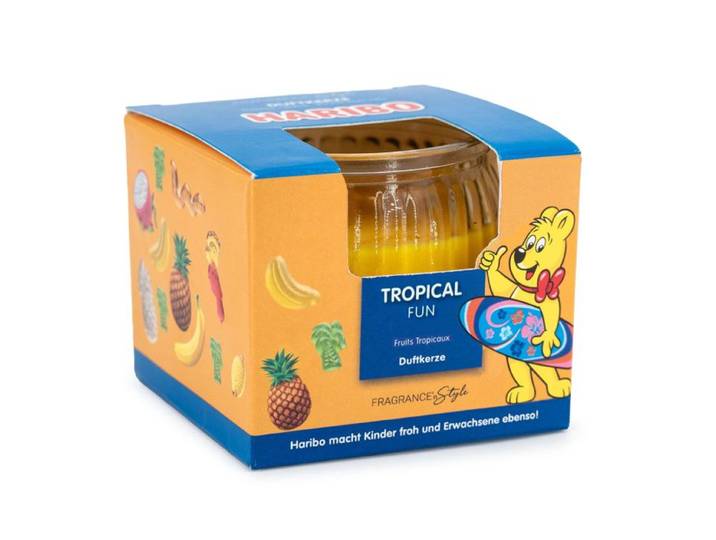 Haribo Duftkerze ™ im Geschenkkarton