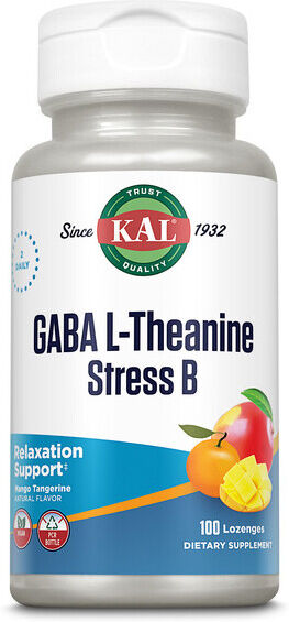 Kal Gaba L-Teanina Stress B 100 Cápsulas